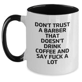 Funny Gifts for the Barber in Your Life - 'Don't Trust...' - Main